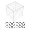 Clear Acrylic Dust Box, Removable Design, Easy to Carry