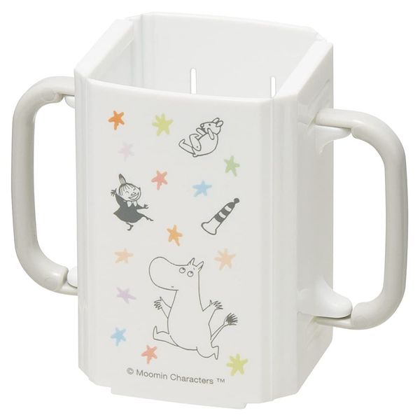 Skater DHP2-A Beverage Holder, Paper Pack, Moomin, Stars, 3.9 x 2.2 x 3.5 inches (10 x 5.5 x 9 cm)