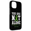 iPhone 15 You Are Not Alone Traumatic Brain Injury Awareness Case