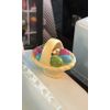 Nora Fleming Easter Basket Mini A Tisket A Tasket w/ Eggs Ceramic Charm A214