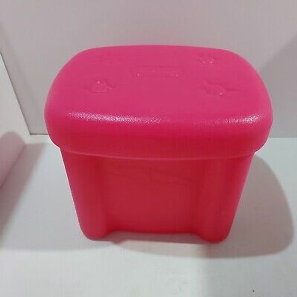 Little Tikes Pink Vanity Stool Seat Chair Kid Child Vintage