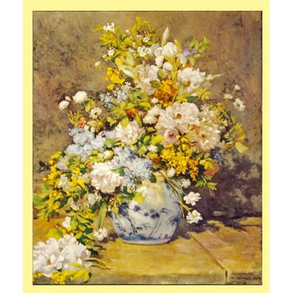 o-gyusuto・runowa-ru [Spring Bouquet] ◆ Print Poster