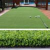 Putting Green Golf Mat 5FTX8FT-Golf Training Mat Sport Baseball Football Artificial Grass- Green Long Challenging Putter for Indoor/Outdoor