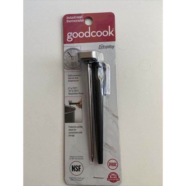 Good Cook Precision Instant Read Thermometer Protective Case NSF Approved 25110