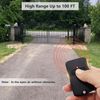 RB741 for Mighty Mule Remote, Replacement GTO Gate Opener Remote FM135 Transmitter Control, Single Button Gate Clicker Garage Door Entry Controller (2 Pack)