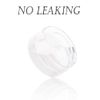 ZEJIA 10 Gram Cosmetic Containers 10pcs Sample Jars with Lids Plastic Makeup Sample Containers BPA Free Pot Jars(Clear)