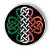 Celtic Knot Irish Flag - Magnet - Car Fridge Locker - 3"