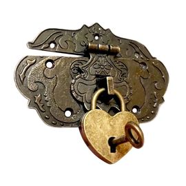 Love Locks Personalized Antique Padlock with Keys (Copper)