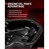 Torchbeam Engine Oil Pan with Drain Plug, 264-713 Replacement for A3/A3 Quattro/Ar-teon/Beetle Models
