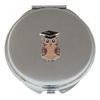 Graduation Owl Compact Mirror Handbag Gift With Free Engraving 527