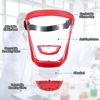 uxcell Red Full Safety Face Shields with 3Pcs White Lens & 30Pcs Filter Gaskets