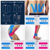 2 Rolls Taping Tape Kinesiology Tape Muscles Joint Support Stretchable Sweatproof Performance Enhancing 2 inches x 16.4 ft (5 cm x 5 m), pink