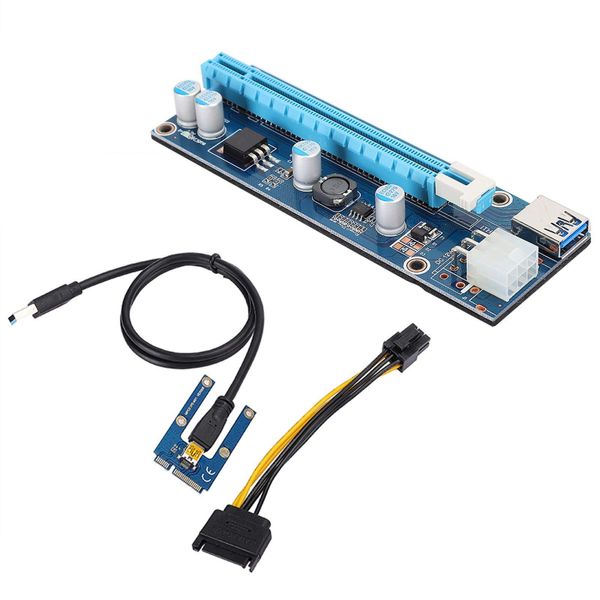 Socobeta Mini-PCI-E-PCI-Express-PCI-E-16x-Adapter für PC-Video