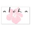 CafePress Aloha Sticker (Rectangle 10 pk)