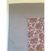 Order a New Paisley And Solid Grey Microfiber Cleaning Clothes for eyeglasses