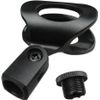 5Pcs Universal 180° Microphone Clips Clamp Holder For Wired/ Wireless Mic Stand