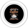 Committed Not Addicted Barista Design For Coffee Lover PopSockets PopGrip for MagSafe