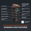 Bushnell - Wingman View Golf GPS Bluetooth Speaker with 3" Screen - Black