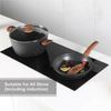 12 Pieces Kitchen Pots & Pans Set Nonstick Cookware Set Granite Coated with Lids