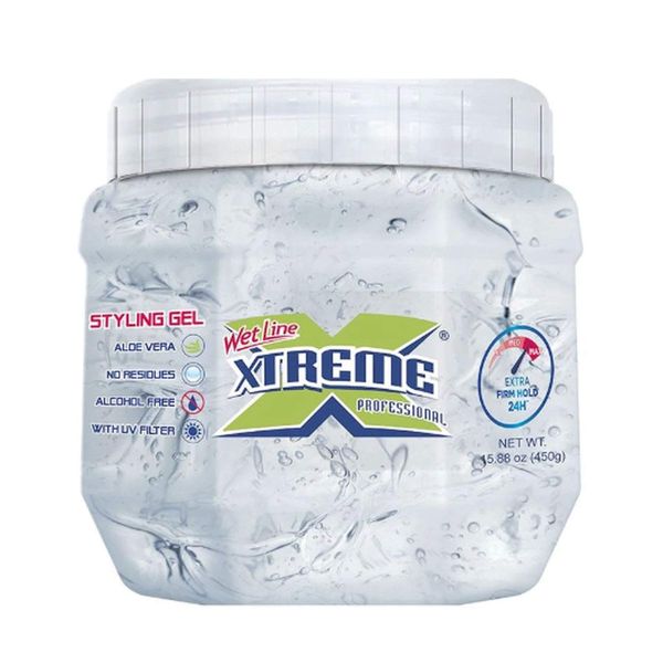 Wetline Xtreme Professional Extra Hold Clear Styling Gel 15.88 Oz
