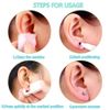 Self Ear Piercing Kits – 4 Pack Self Ear Piercing Gun With Hip Hop Black Earrings,Cool Boy Girls Men Ear Pearcings Kit Black Earring Studs,Safety Ear Piercing Gun Kit Tool (6MM Black Simple)