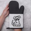 'Dog With Bone' Oven Glove/Mitt (OG00008608)