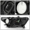 Headlights Assembly For 2015 2016 2017 Ford Mustang Front Left Black Clear Lamp