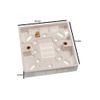 3 x Moulded Light Switch Surface Mounted PATTRESS Box 1 Gang