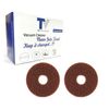 Replacement for Oreck Scrub Pads, Orbiter Brown (2 Pads)