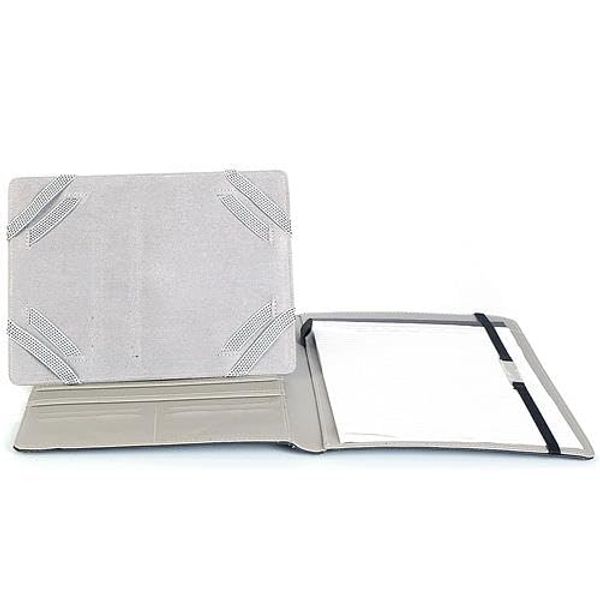 Organizer Case for 9.7in Tablet PC Business Tablet Portfolio w/ A5 Notepad Paper Pad Card Holder