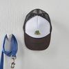 CafePress Hiking Backpack Snapback Trucker Hat Black/White