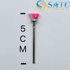 10pcs Nail Art Grinding Drill Bits Electric Manicure Machine Diamond Bullet Bit
