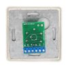 Key Switch, Access Control Panel 5 Position Key Switch Automatic Sliding Door Operation Function Selection On‑Off Weatherproof and Dustproof
