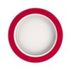 Ornamin Large Plate with tilt Trick (red Edge)