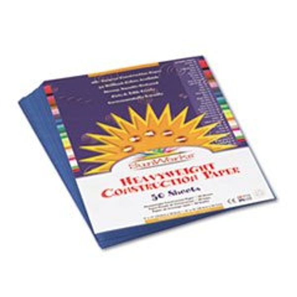 Construction Paper Blue 9x12 Arts & Crafts Paper Pac7403 Pacon Corporation