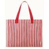 Cath Kidston Red & White Candy Stripe Sidekick Tote Bag