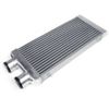 3" Universal Polished Intercooler Same Single Side Inlet & Outlet Aluminum