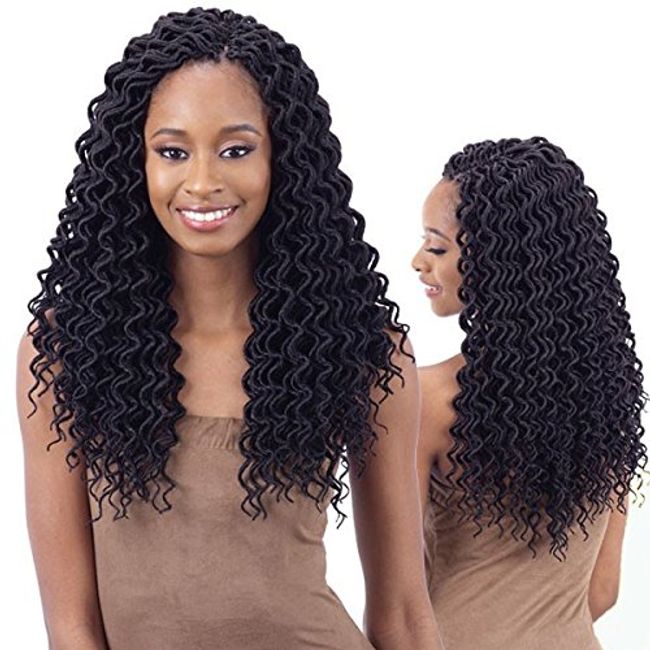 2X SOFT CURLY FAUX LOC 14" (OT30) - FreeTress Synthetic Crochet Braid