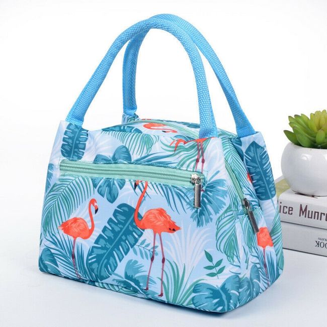 Lunch Bag Insulated Tote Bag Waterproof Portable Handbag for Women