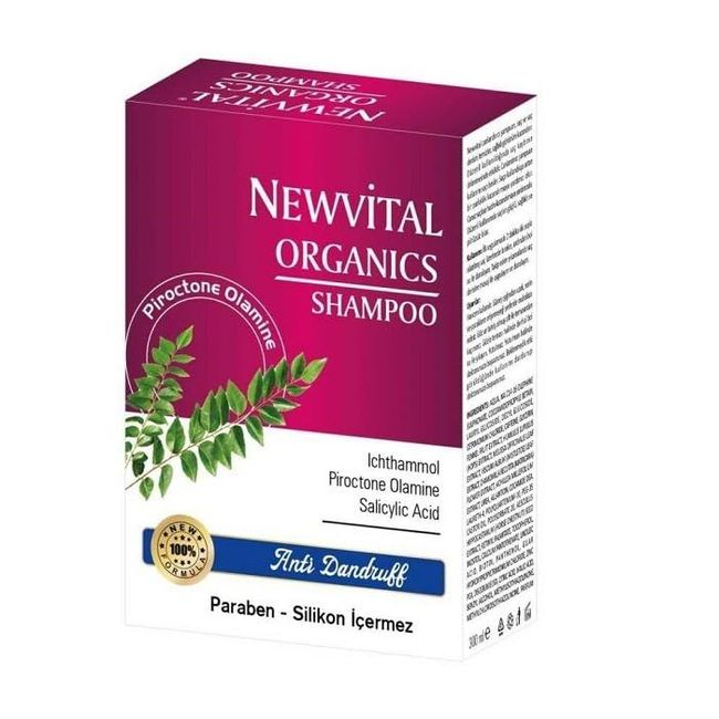 Newvital Organics Anti Dandruff Şampuan 300ml