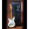 Cream Mini Strat Reverse Headstock Lefty Replica