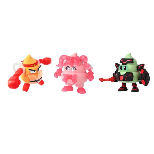 Bandai Spirits Clay Model Kit, Unko Sulday's A & B & C Set
