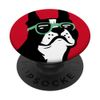 Boston Terrier Face Cool Pop Socket