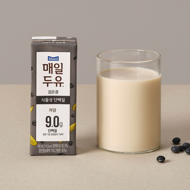 Daily Soymilk Black Bean 190ml 24 Packs [Guaranteed Arrival]