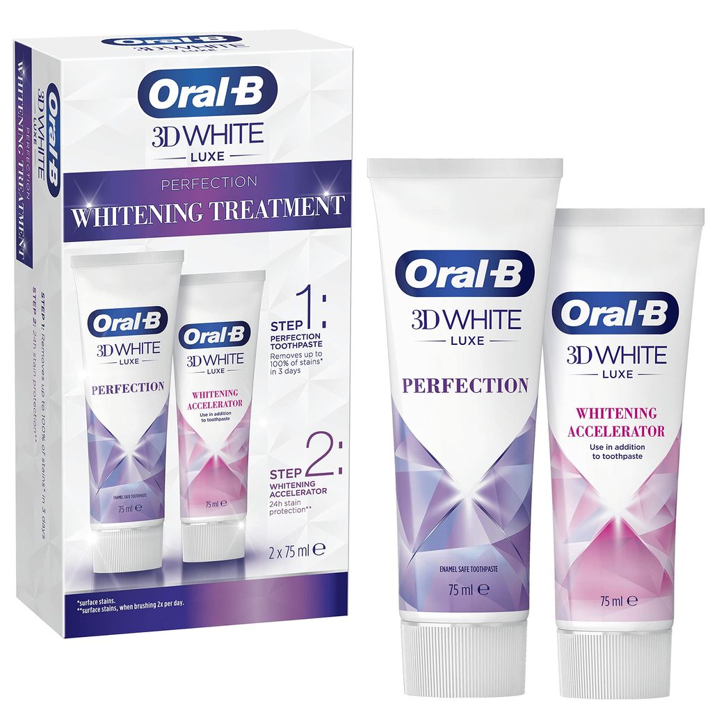 Oral b 3d luxe outlet toothpaste