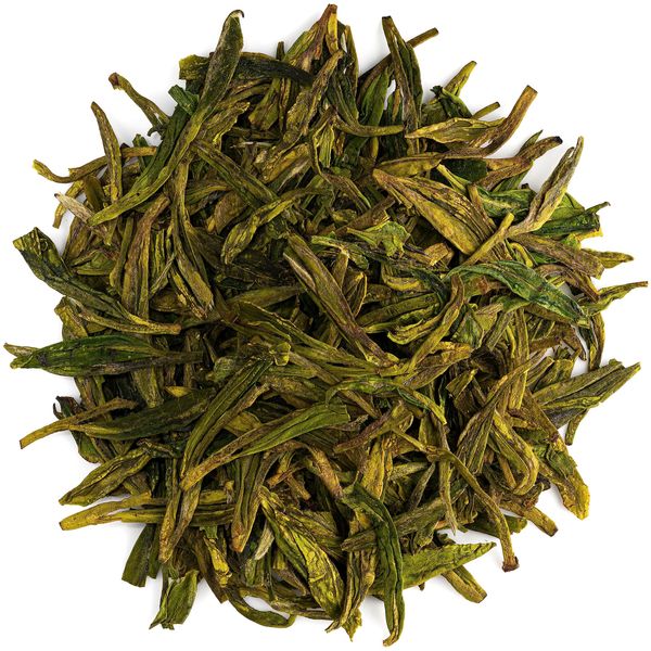 Dragon Well Green Tea - Longjing Loose Leaf Tea From China - Xihu Long Jing Chinese Tea - Lung Ching Tea From China - Longjin Tea Green Dragon Tea Longjing Tea Chinese Green Tea Lung Ching Tea