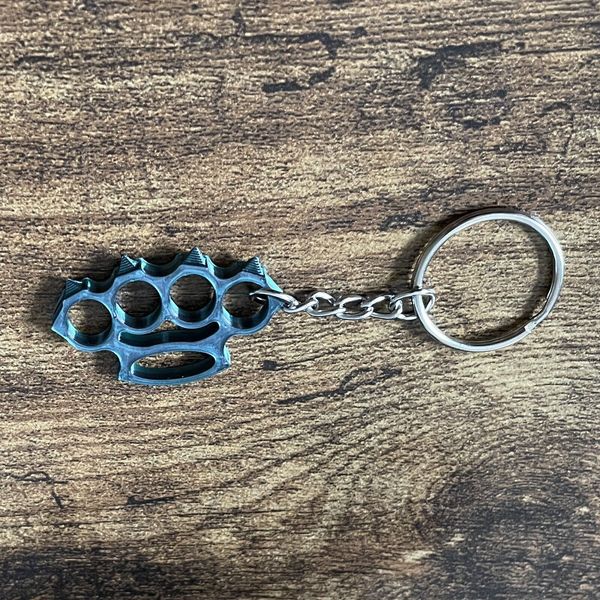 Brass Knuckle Keychain