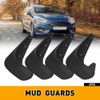 4PCS Universal Car Mud Flaps Splash Guards for Front Rear Auto Car Accessories