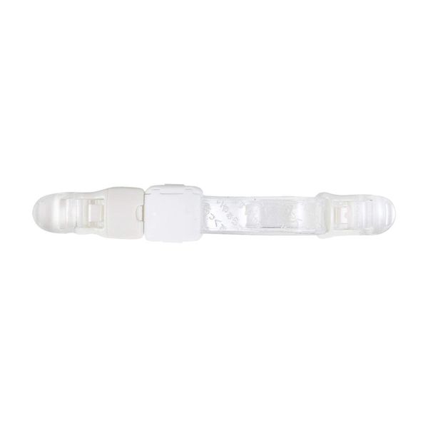 Hawkeye Iyarakusu [One Size Fits Most/Clear] Made in Japan Mask Aids with Adjustment Parts to Reduce Mask Pain, Mask Cord, Painless, Fish Clip Type