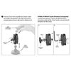 ARKON Robust Series Small Mount Shaft Black Retail